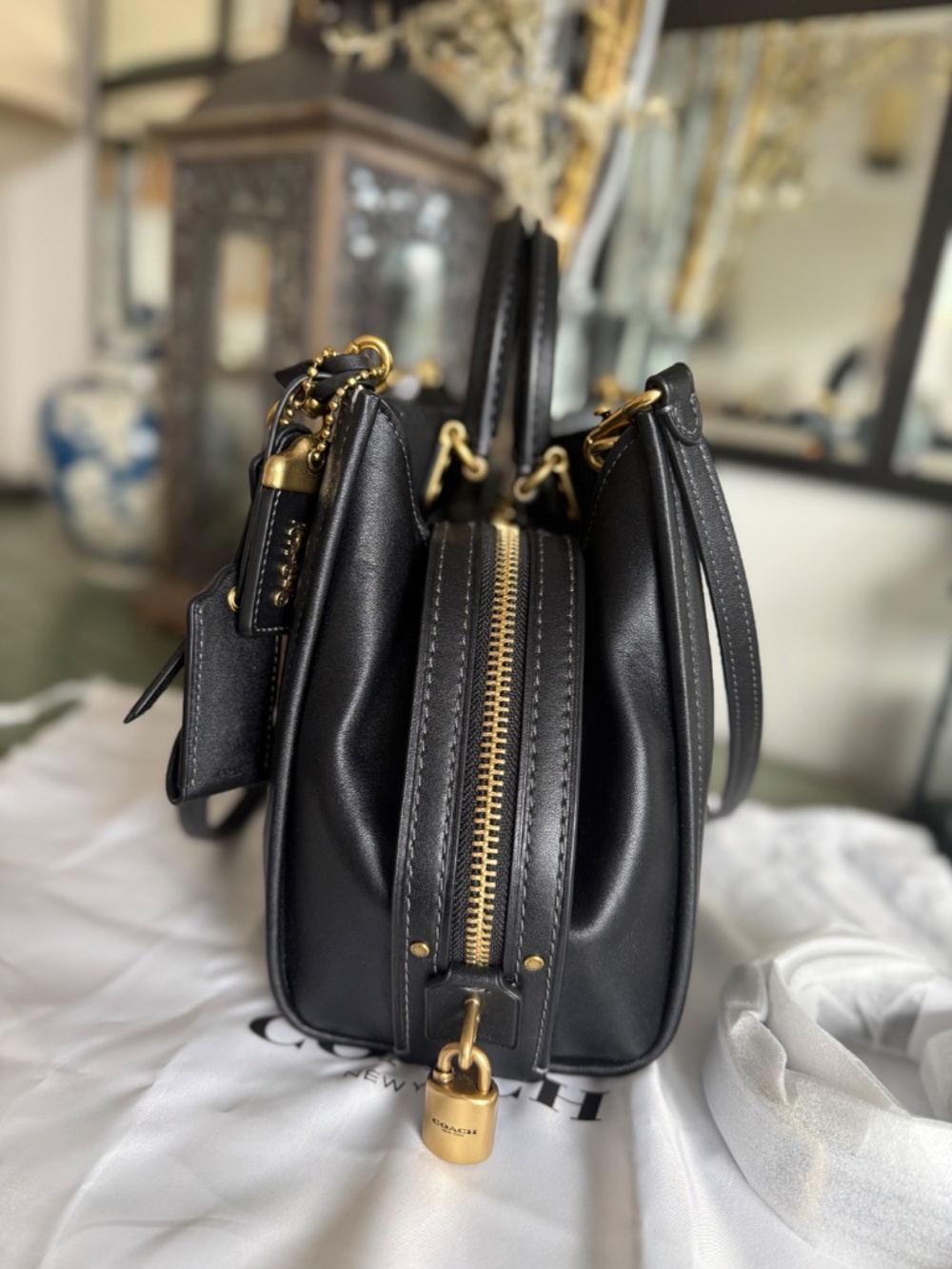 Coach Rogue Bag 31 - Black - Picture 6 of 17
